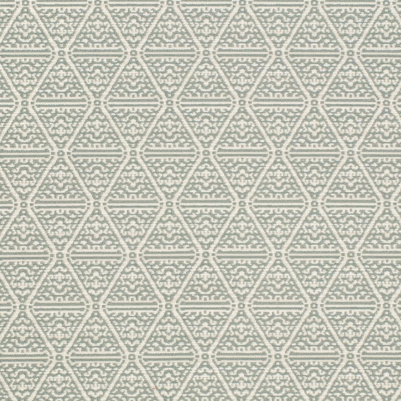 Aqua Teal Performance Grade Abstract Geometric Woven Pattern Upholstery Fabric by The Yard - SKU: Marla Aquamarine